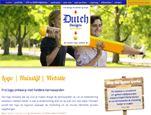 Tablet Screenshot of dutch-designs.com